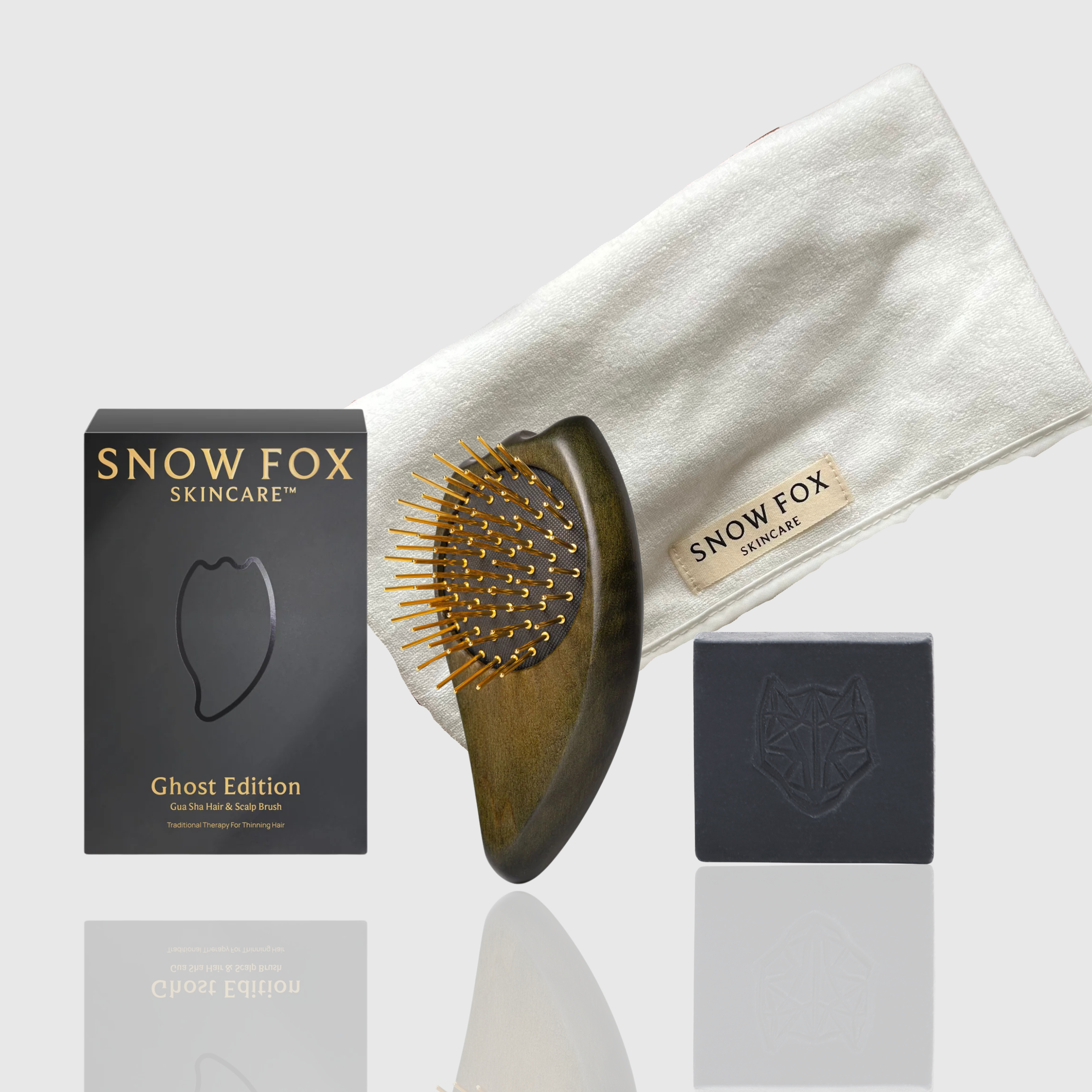 Ghost Gua Sha Brush Set | Snow Fox Skincare Ghost Gua Sha Brush Set | Snow Fox Skincare