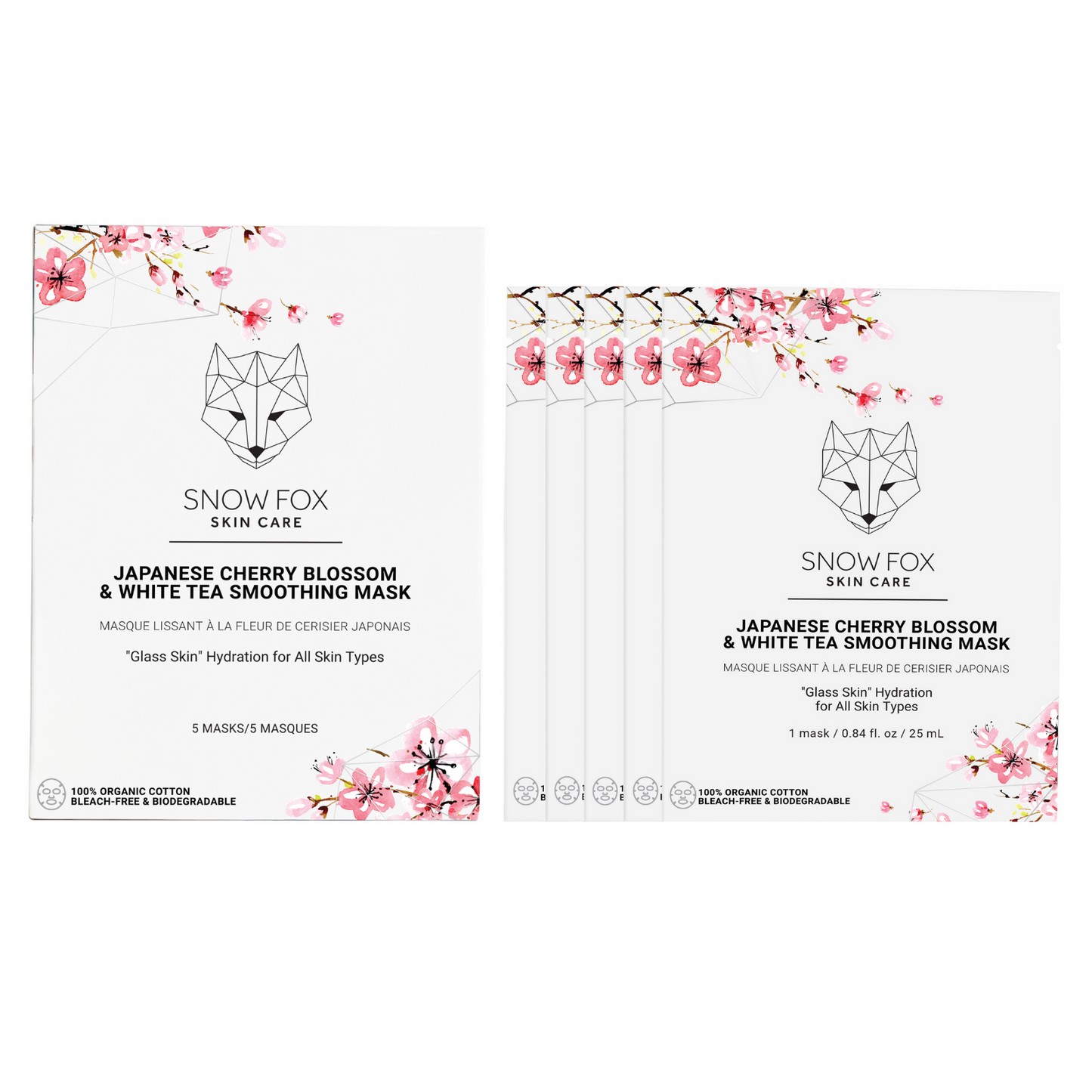 Japanese Cherry Blossom & White Tea Smoothing Mask