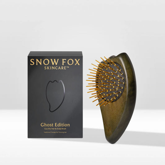 Gua Sha Brush & Massager: Ghost Edition