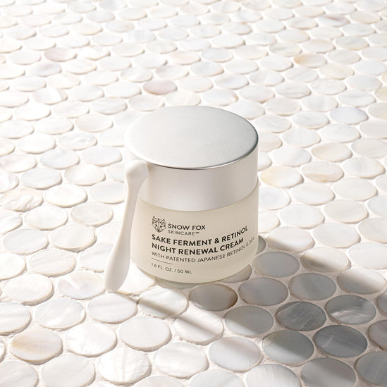 Sake Ferment & Retinol Night Renewal Cream